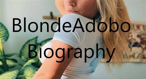 blonde adobo onlyfans leak|BlondeAdobo's porn .